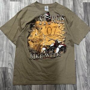 Brand New 2007 Sturgis Bike Week T-Shirt